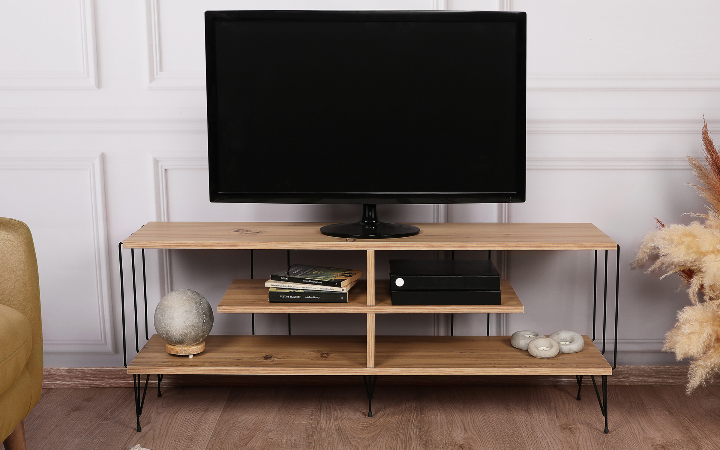 Modul TV Hezel, stejar  1